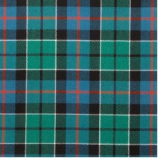 Leslie Green Ancient 10oz Tartan Fabric By The Metre